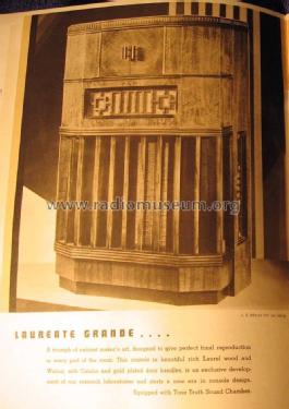 Laureate Grande CABINET only; Scott Radio Labs.E.H (ID = 1596643) Cabinet