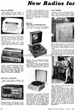 Modern postwar Ch= 800B; Scott Radio Labs.E.H (ID = 1317758) Cabinet