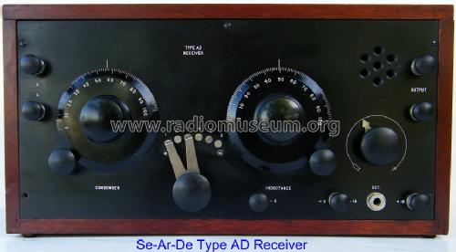 Receiver AD; Se-Ar-De brand; (ID = 828758) Radio