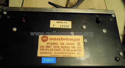 Century SB-100; Seabreeze Electric (ID = 1315177) Radio