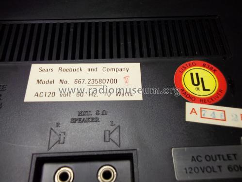 23580 ; Sears, Roebuck & Co. (ID = 2673408) Radio