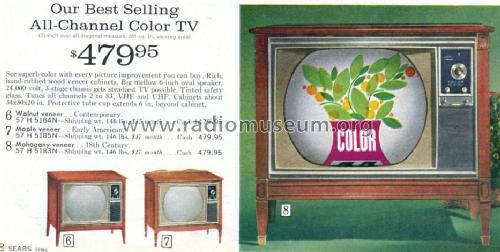 57H5185N ; Sears, Roebuck & Co. (ID = 668906) Televisore