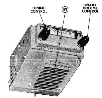 Allstate 6287-4 Ch= 528.6287-4; Sears, Roebuck & Co. (ID = 424213) Car Radio