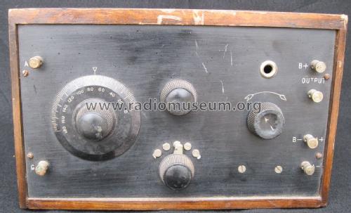 Detector Receiving Set = Crescent 1 Tube Receiver Model 4 Order= 57A 2656; Sears, Roebuck & Co. (ID = 1216708) Radio