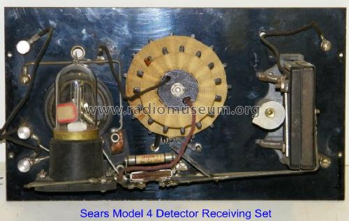 Detector Receiving Set = Crescent 1 Tube Receiver Model 4 Order= 57A 2656; Sears, Roebuck & Co. (ID = 983707) Radio