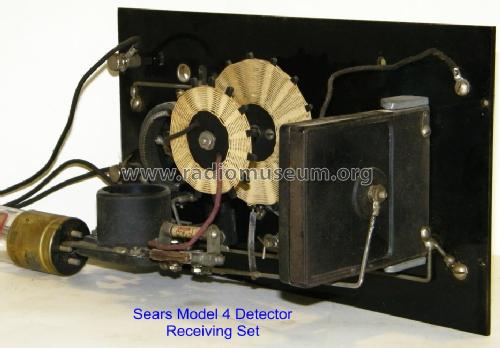 Detector Receiving Set = Crescent 1 Tube Receiver Model 4 Order= 57A 2656; Sears, Roebuck & Co. (ID = 983710) Radio