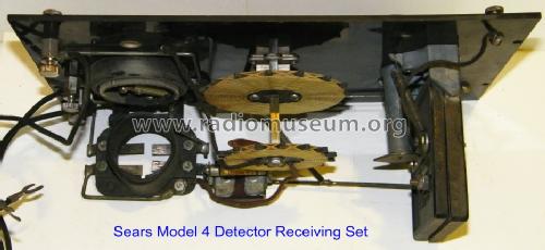 Detector Receiving Set = Crescent 1 Tube Receiver Model 4 Order= 57A 2656; Sears, Roebuck & Co. (ID = 983712) Radio