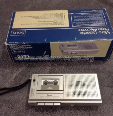 Micro Cassette Recorder 2171 612171 - 304.21710150; Sears, Roebuck & Co. (ID = 1854411) R-Player