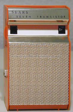 Silvertone Seven Transistor 6204 ; Sears, Roebuck & Co. (ID = 1442788) Radio