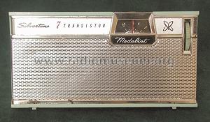 Silvertone 7 Transistor Medalist 1209 Ice Blue Order=57H 1209; Sears, Roebuck & Co. (ID = 263121) Radio