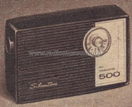 Silvertone All Transistor 500 1212 ; Sears, Roebuck & Co. (ID = 1660419) Radio