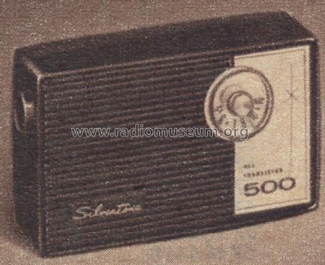 Silvertone All Transistor 500 1213 ; Sears, Roebuck & Co. (ID = 1660421) Radio