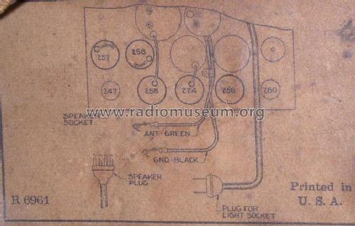 Silvertone 1585 7-Tube All-Electric Order= 57KM 1585; Sears, Roebuck & Co. (ID = 528201) Radio