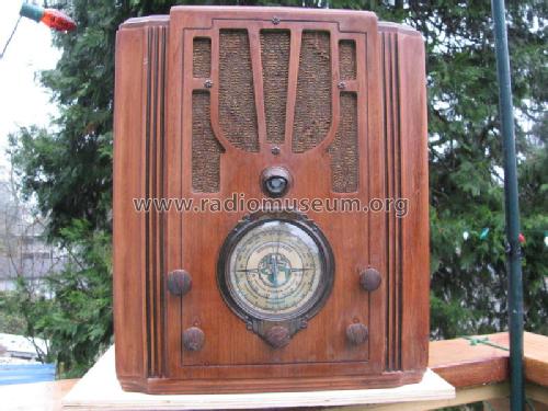 Silvertone 7-Tube Table Model Order= 57L 1942 Ch= 391Y; Sears, Roebuck & Co. (ID = 1115960) Radio