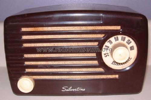 Silvertone 1 ; Sears, Roebuck & Co. (ID = 1293322) Radio
