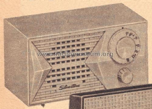 Silvertone 1 Order=57H 1; Sears, Roebuck & Co. (ID = 1660409) Radio