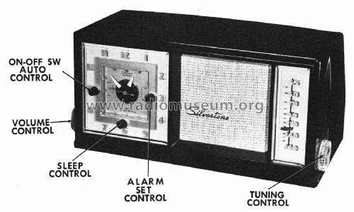Silvertone 2010 Ch= 132.022; Sears, Roebuck & Co. (ID = 3145916) Radio