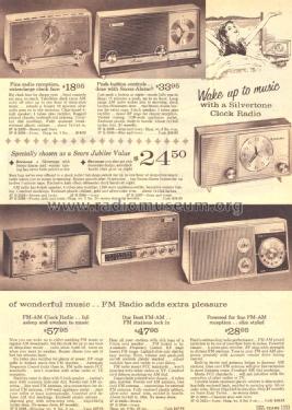 Silvertone 2036 Ch= 528.53760 Order=57G 2036; Sears, Roebuck & Co. (ID = 1672306) Radio