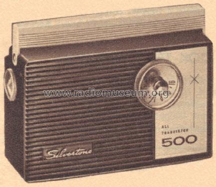 Silvertone All Transistor 500 210 ; Sears, Roebuck & Co. (ID = 1654272) Radio