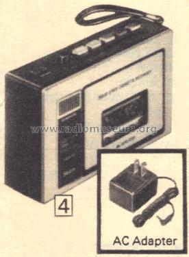Silvertone 21691 Cassette Mini Player-Recorder Order= 61H 21691; Sears, Roebuck & Co. (ID = 1608842) R-Player