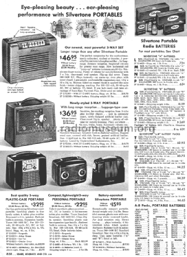 Silvertone 2200 Ch= 528.229 Order=57G 02200; Sears, Roebuck & Co. (ID = 1326307) Radio