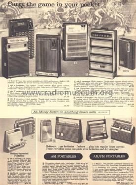 Silvertone 2204 Order= 57H 2204; Sears, Roebuck & Co. (ID = 1725071) Radio
