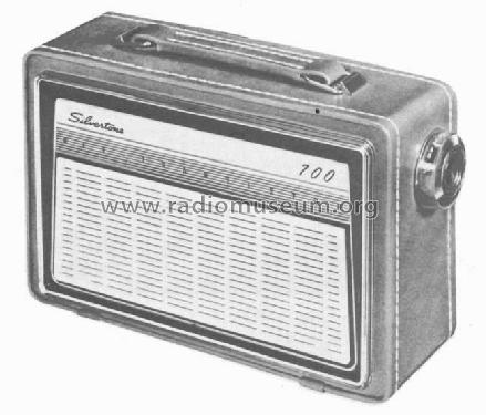 Silvertone All Transistor 700 220 Order=57K 220; Sears, Roebuck & Co. (ID = 546652) Radio