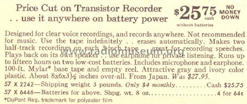 Silvertone 2242 Order=57X 2242; Sears, Roebuck & Co. (ID = 1684851) Sonido-V