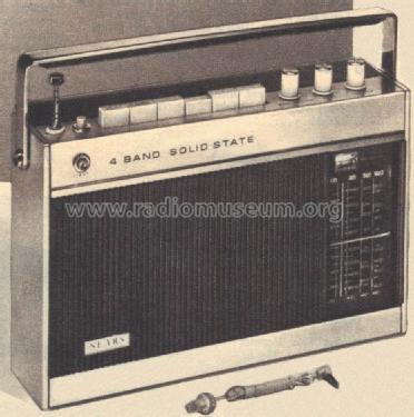 Sears 2278 4 Band Solid State Radio Ch= 564.40060; Sears, Roebuck & Co. (ID = 1677543) Radio