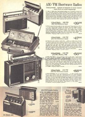 Sears 2278 4 Band Solid State Radio Ch= 564.40060; Sears, Roebuck & Co. (ID = 1685442) Radio