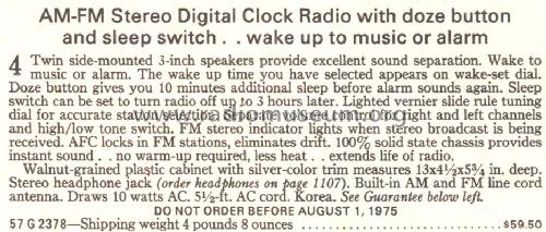 Silvertone 2378 Order= 57G 2378; Sears, Roebuck & Co. (ID = 1745785) Radio