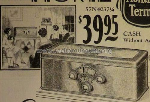 Silvertone 27 Order= 57N 4037 or 4039; Sears, Roebuck & Co. (ID = 1299680) Radio
