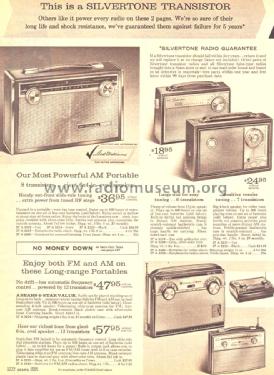 Silvertone 3219 Order=57H 3219; Sears, Roebuck & Co. (ID = 1690664) Radio