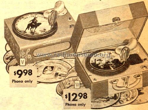 Silvertone 3251 or 3253 Child Phonographs; Sears, Roebuck & Co. (ID = 1343902) Enrég.-R