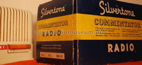 Silvertone 3451 Commentator Ch= 132.802-2C ; Sears, Roebuck & Co. (ID = 1166523) Radio