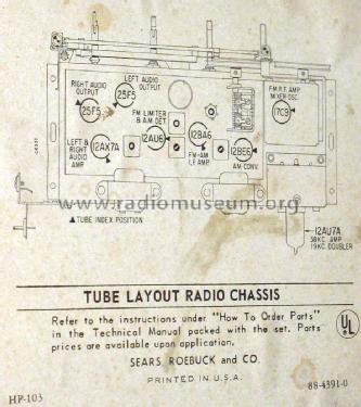 Silvertone 4075; Sears, Roebuck & Co. (ID = 1226915) Radio