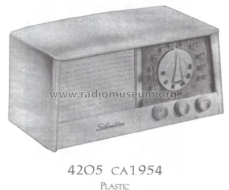 Silvertone 4206 Ch= 132.067 Order=57H U4206; Sears, Roebuck & Co. (ID = 1518852) Radio