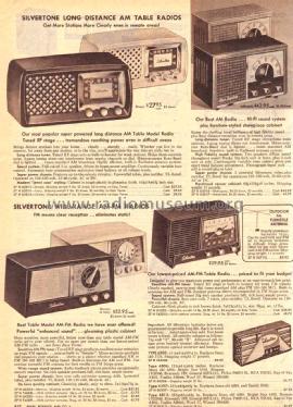 Silvertone 4206 Ch= 132.067 Order=57H U4206; Sears, Roebuck & Co. (ID = 1603472) Radio