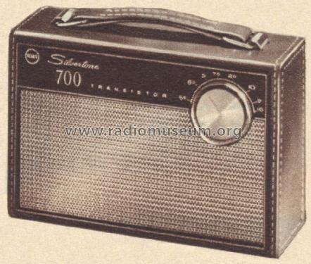 Silvertone 700 Transistor 42191 Ch= 528.54950 Order=57K42191; Sears, Roebuck & Co. (ID = 1687140) Radio