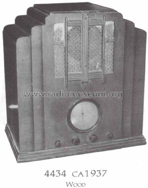 Silvertone 4434 Ch= 104.127; Sears, Roebuck & Co. (ID = 1518817) Radio