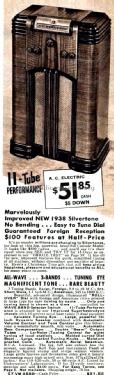 Silvertone 4680 Order= 57VM 4680 or 57HM 4680 Ch= 101454; Sears, Roebuck & Co. (ID = 2640305) Radio