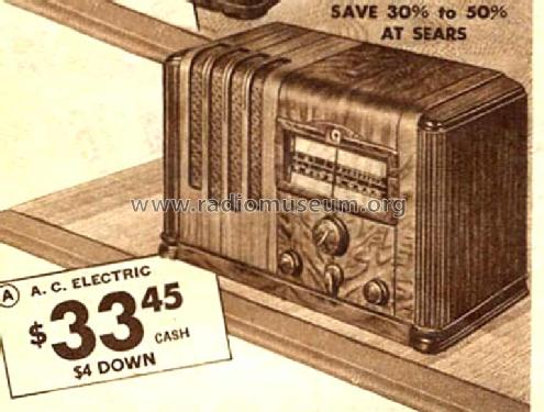 Silvertone 4765 Order= 57V 4765 Ch= 101.488C; Sears, Roebuck & Co. (ID = 1973853) Radio