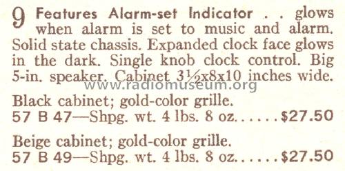 Silvertone 49 Order= 57B 49; Sears, Roebuck & Co. (ID = 1714246) Radio