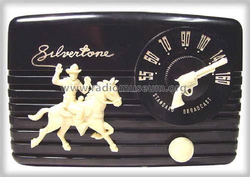 Silvertone 4 'Roy Rogers' Ch= 478.233; Sears, Roebuck & Co. (ID = 302832) Radio