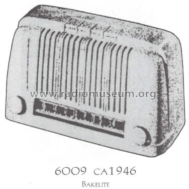 Silvertone 6009 Ch= 101.524; Sears, Roebuck & Co. (ID = 1518631) Radio