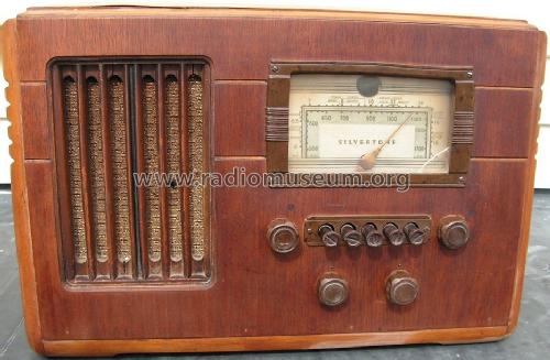 Silvertone 6125 Ch= 101.527; Sears, Roebuck & Co. (ID = 1552548) Radio