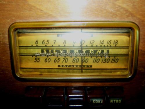 Silvertone 6421 Ch= 101.571; Sears, Roebuck & Co. (ID = 2887622) Radio
