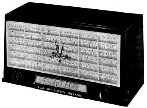 Silvertone Dual High Fidelity Speakers 7013 ; Sears, Roebuck & Co. (ID = 535494) Radio