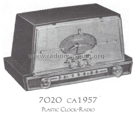 Silvertone Order= 57K 7020, 7021, 7022 Ch= 528.46600; Sears, Roebuck & Co. (ID = 1518607) Radio