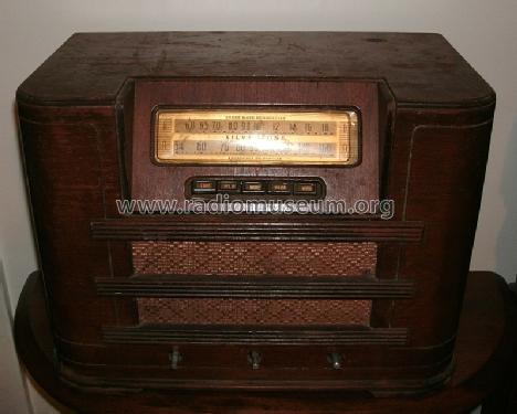 Silvertone Order= 57K 7036 Ch= 110.421; Sears, Roebuck & Co. (ID = 1196839) Radio